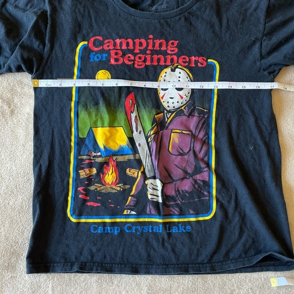 Friday the 13th Camp Crystal Lake Jason tshirt - Picture 6 of 6